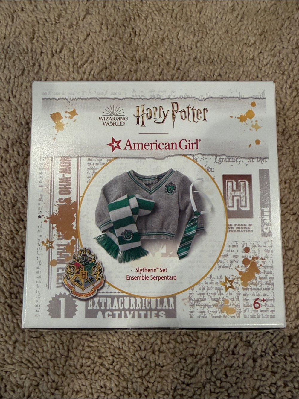 New! American Girl Slytherin Set